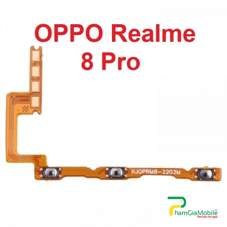 Dây Cáp Nút Nguồn OPPO Realme 8 Pro On Off Âm Lượng Power & Volume Button Flex Cable